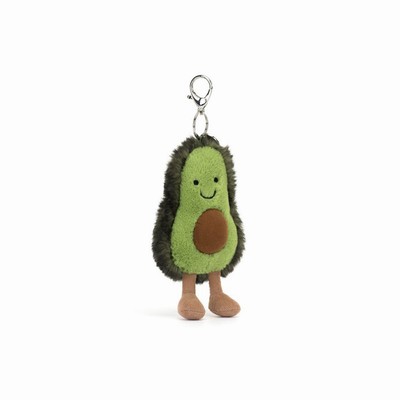 Jellycat Amuseables Avocado Bag Charm USA | 48967VHLJ